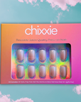 Ombre Chic Chixxie - Изкуствени нокти с квадратна форма