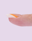 Pastel Curves Square Nails - Press On Nails - Chixxie